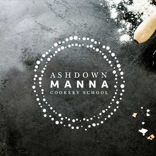 ashdown manna cookery school logo